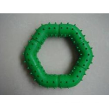 Rubber Barbed Ring Dog Pet Toy